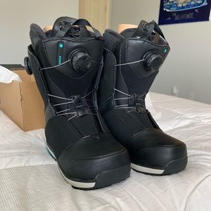 Salomon Kiana Toast Focus Snowboard Boots 8.5 9